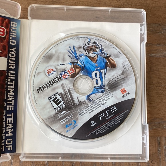 Original "Madden 2013" PlayStation 3 Game - Picture 4 of 6